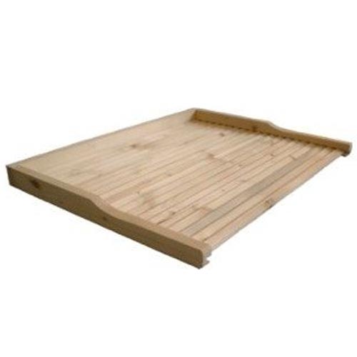 Asse Da Lavare In Legno Di Pioppo - Lavatoio Manuale Regolabile Per Lavelli 51-72cm, Ecologico E Naturale - Foto 3