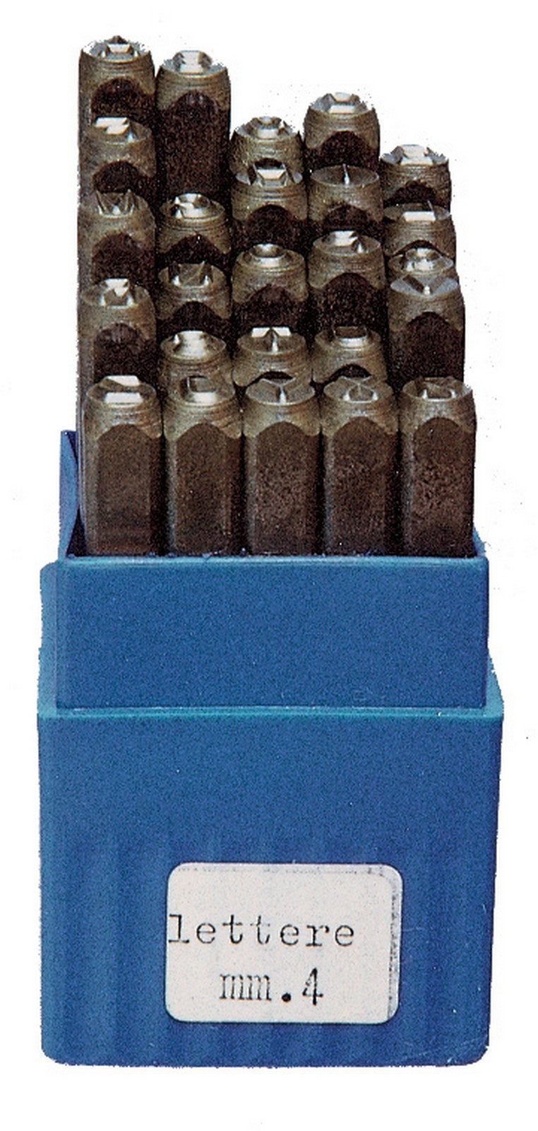 Set Di Punzoni Alfanumerici 8 Mm - Per Marcare Metalli, Legno E Plastica, Ideale Per Officina E Fai Da Te - Foto 2