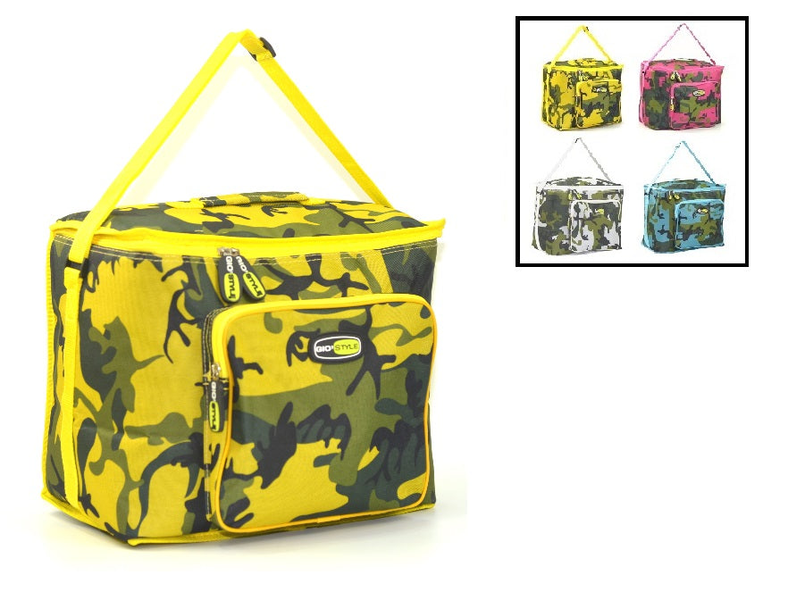 Borsa Termica Camouflage 20 Litri - Tracolla Regolabile, Ideale Per Picnic E Escursioni - Foto 3