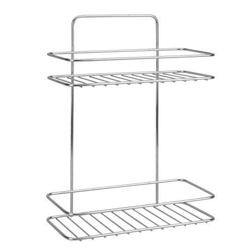 Cestello Rettangolare 2 Piani Cm 26x10x30 Polyther - Metaltex