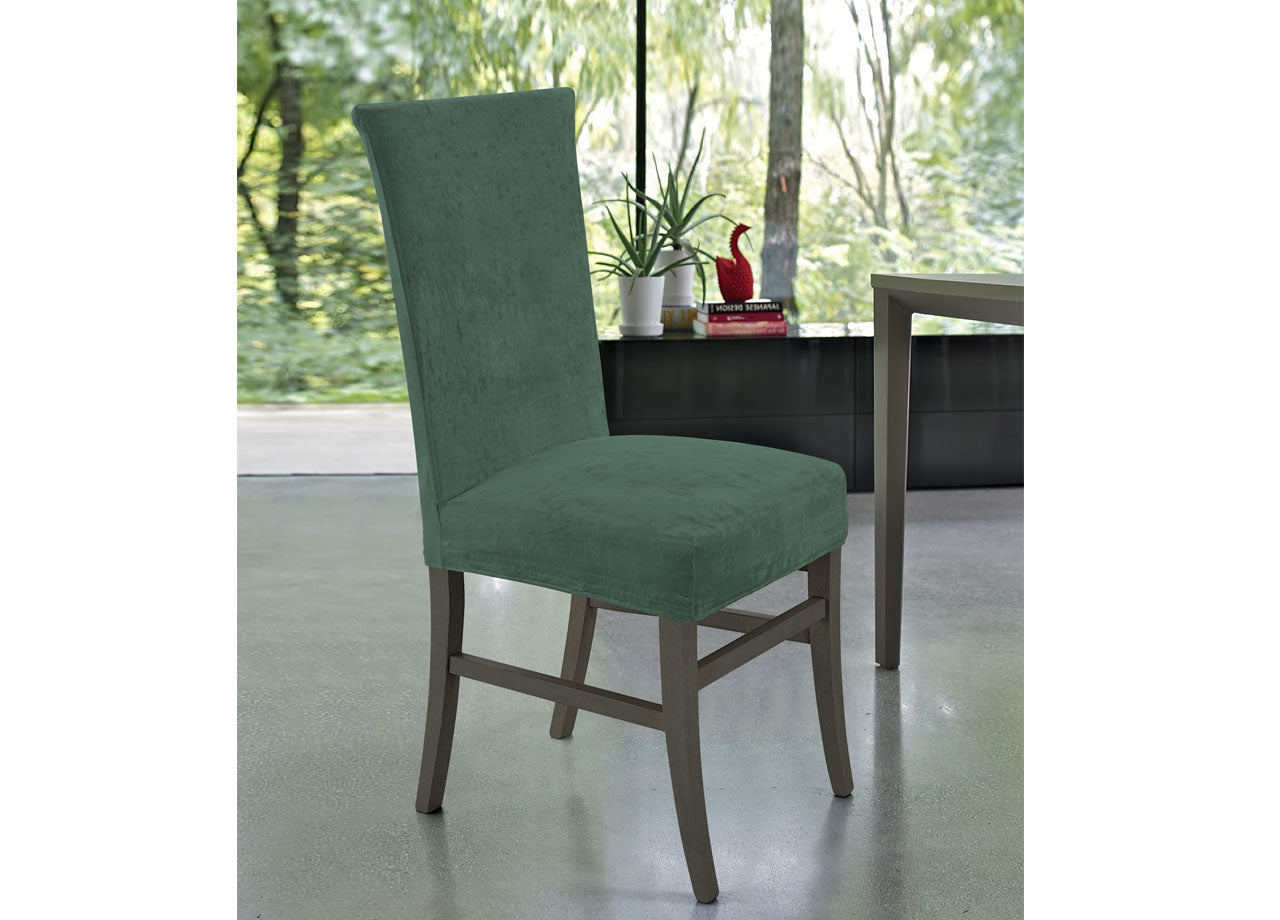 SCHEFFLER-Home Coprisedie Leon/Set Di 2 Copri Sedie Da Pranzo Elastici/Sedie Da Pranzo - Foto 2