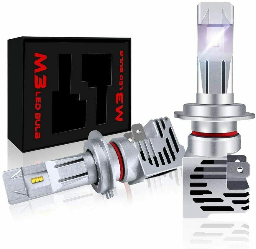 KOYOSO H7 LED 55W Lampadine: 12000LM Faro Per Auto Lampade Sostituzione Per Alogena 6500K Bianco - Foto 6