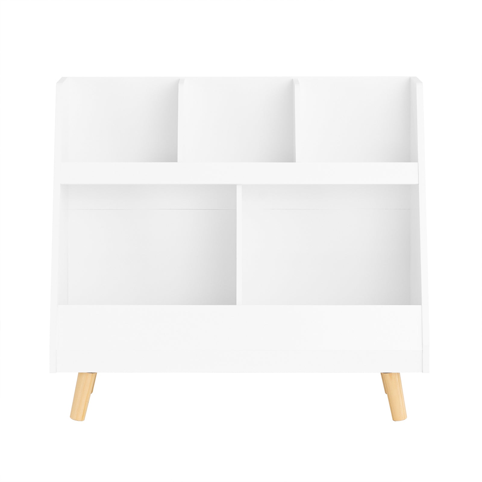 Libreria Bambini Humble Crew Extra Large - 6 Ripiani In Tessuto, Design Naturale/bianco - Foto 9