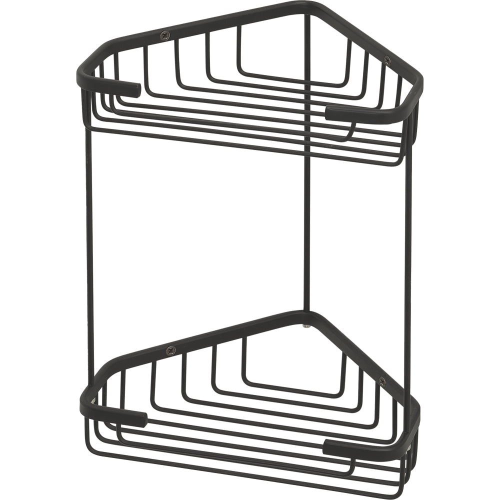 Set di 2 cestini per i rifiuti 3 L ECOSMART Metallo Nero