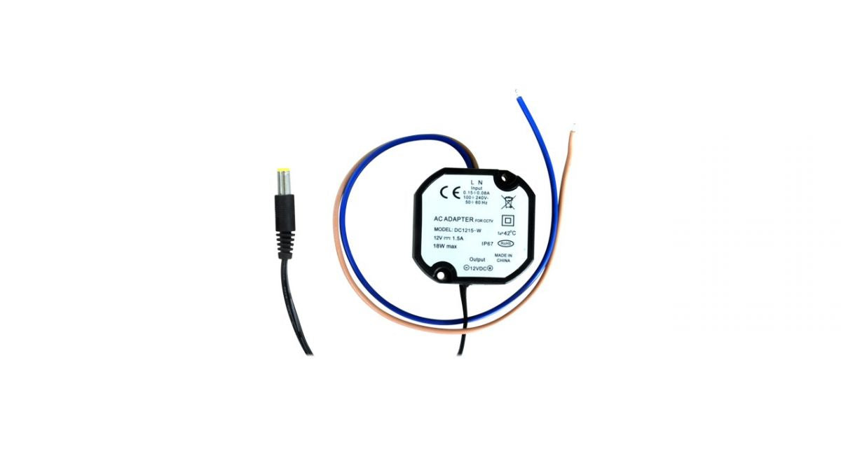 Alimentatore Per Telecamere Alimentatore 12V 5A Con Cavo Sdoppiatore A 8 Vie - Per Telecamere CCTV, Connettore 5.5mm Jvc Monitor - Foto 10