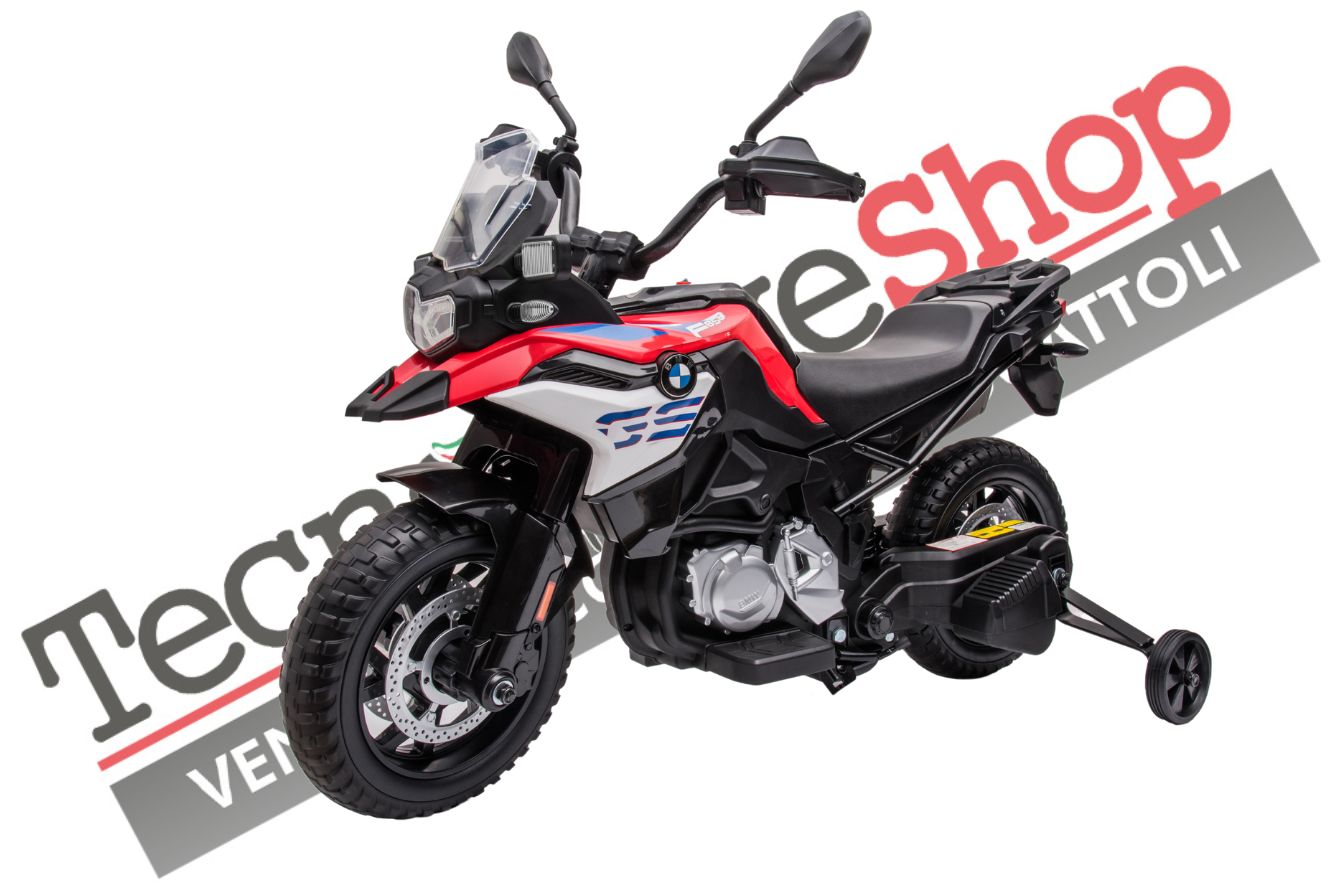 Moto Elettrica BMW HP4 Race 12V Per Bambini – 3 Ruote, Luci, Suoni, MP3 – Blu, Licenza Ufficiale