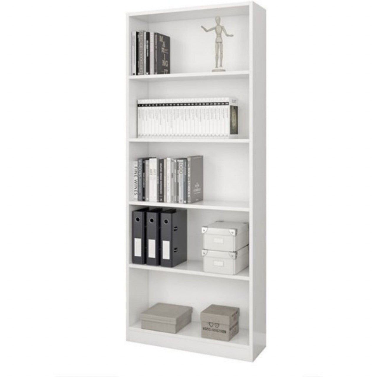 Vicco Libreria Bambini Luigi, Rosa, 72 X 79 Cm Con 2 Scatole Pieghevoli