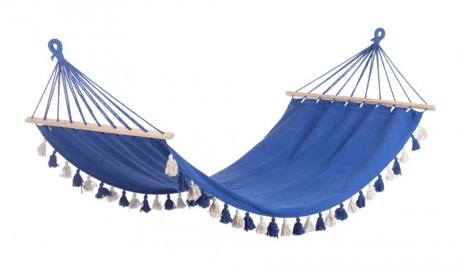 Frendo Amaca Da Escursione In Nylon, Blu, 250x130cm, Portata 100kg, Peso 540g, Leggera E Compatta, Per Trekking E Outdoor