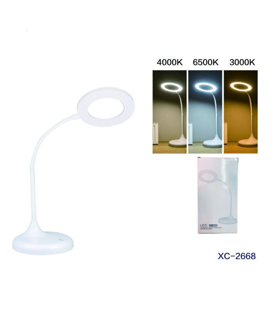 Lampada Da Tavolo Touch LED Ricaricabile Luce Da Scrivania Decorativa - Foto 7