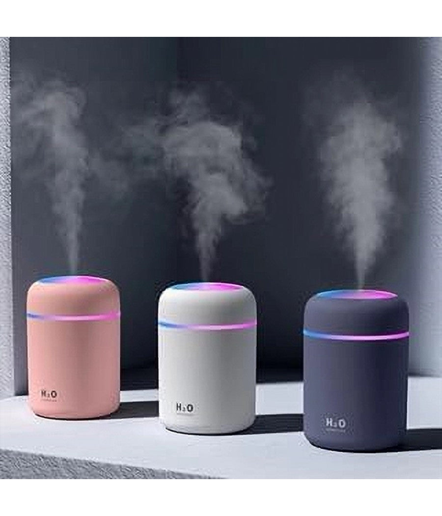 Mini Umidificatore USB Rosa - Ultra Silenzioso Per Auto, Ufficio E Camera - Foto 13