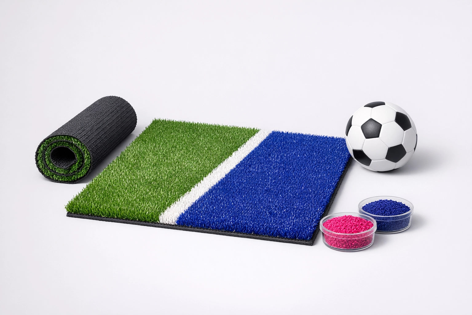 Erba sintetica per campi sportivi