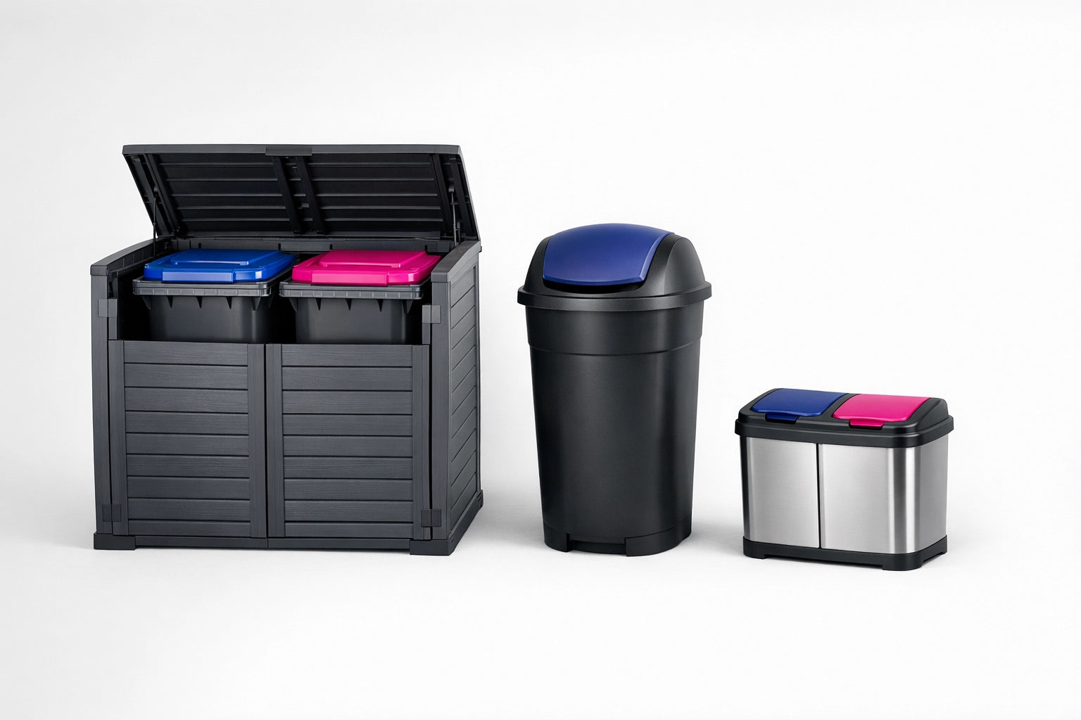 Bidoni e pattumiere da esterno