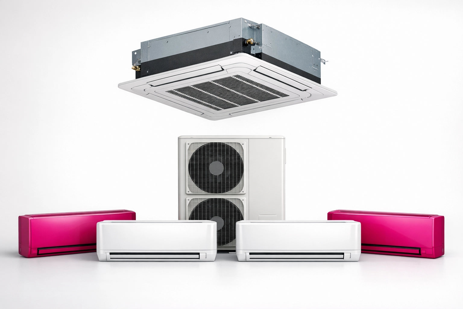 Climatizzatori a cassetta Quadrisplit