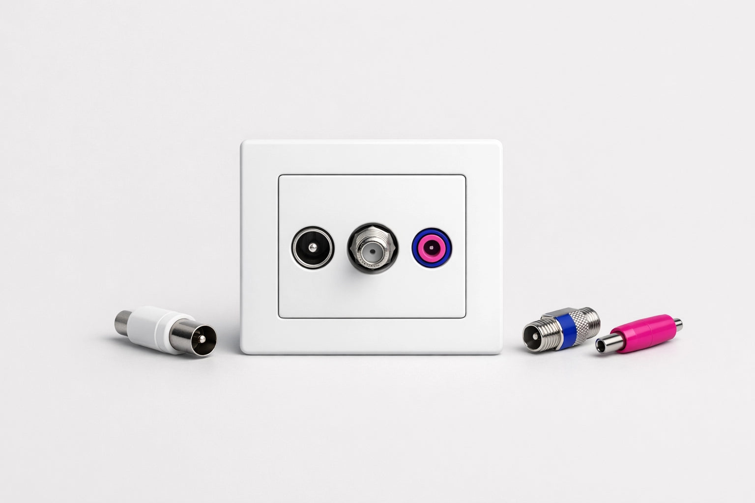 Prese monoblocco per TV, SAT e FM-DAB