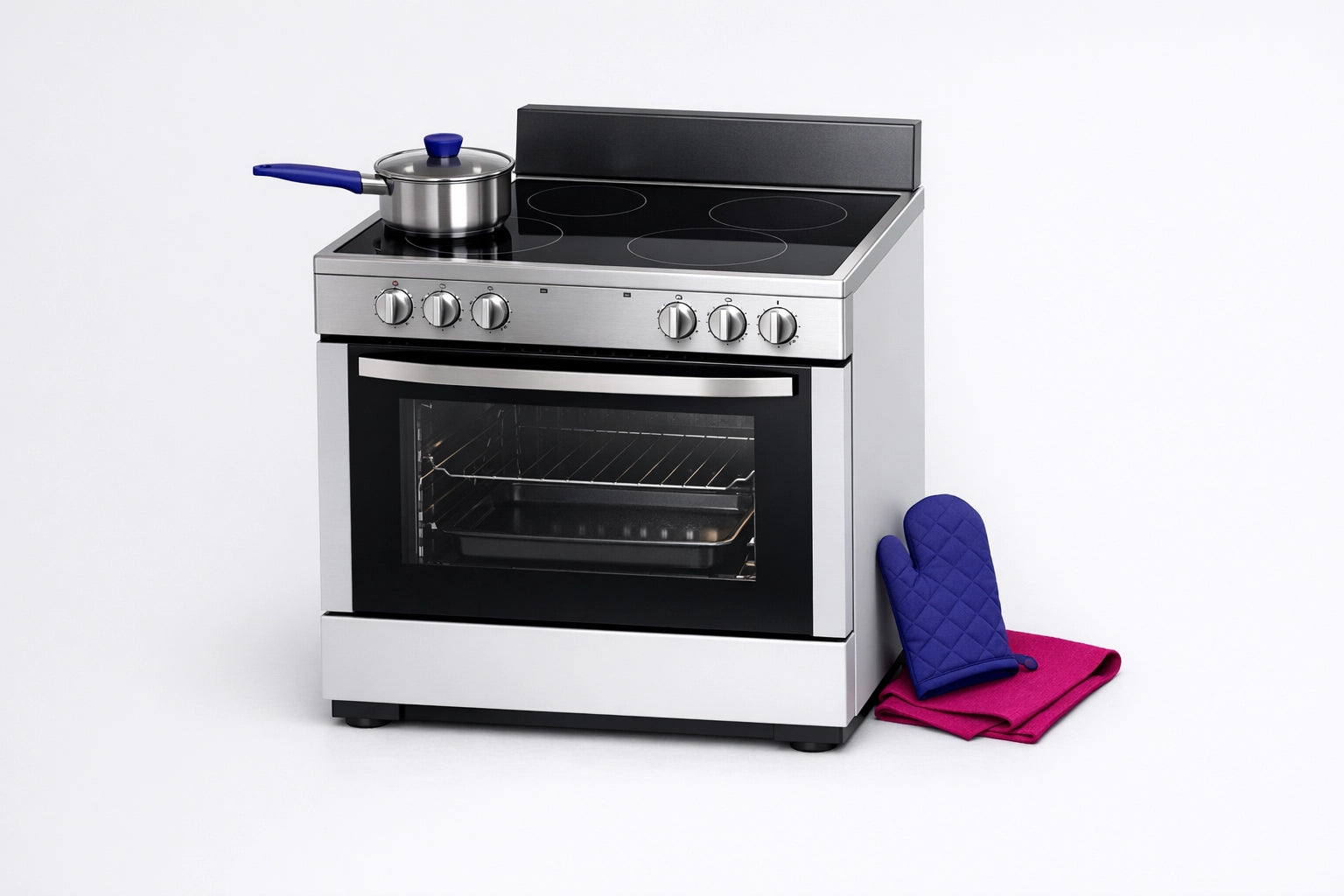 Cucina in vetroceramica