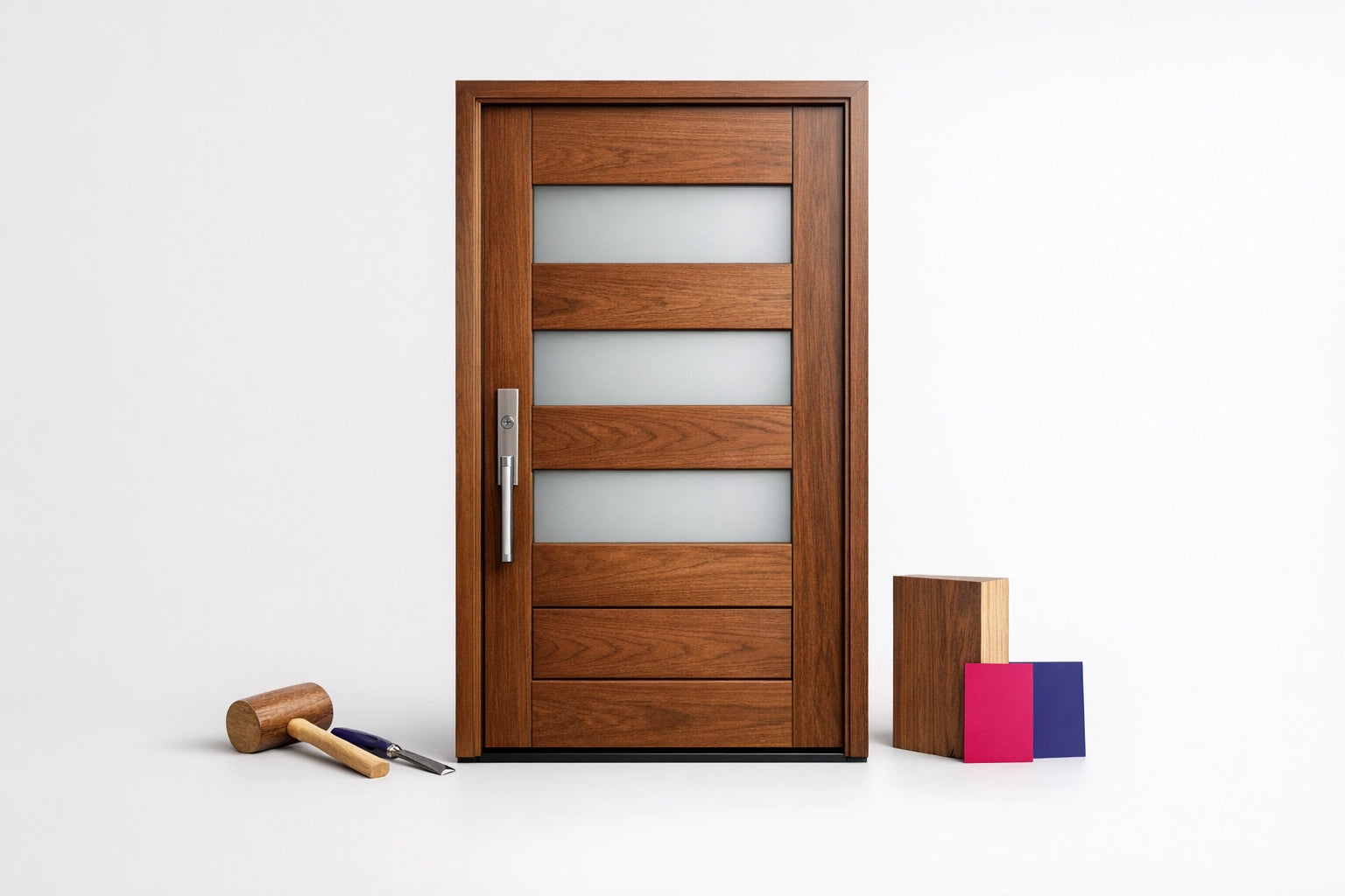 Porte d'ingresso in legno