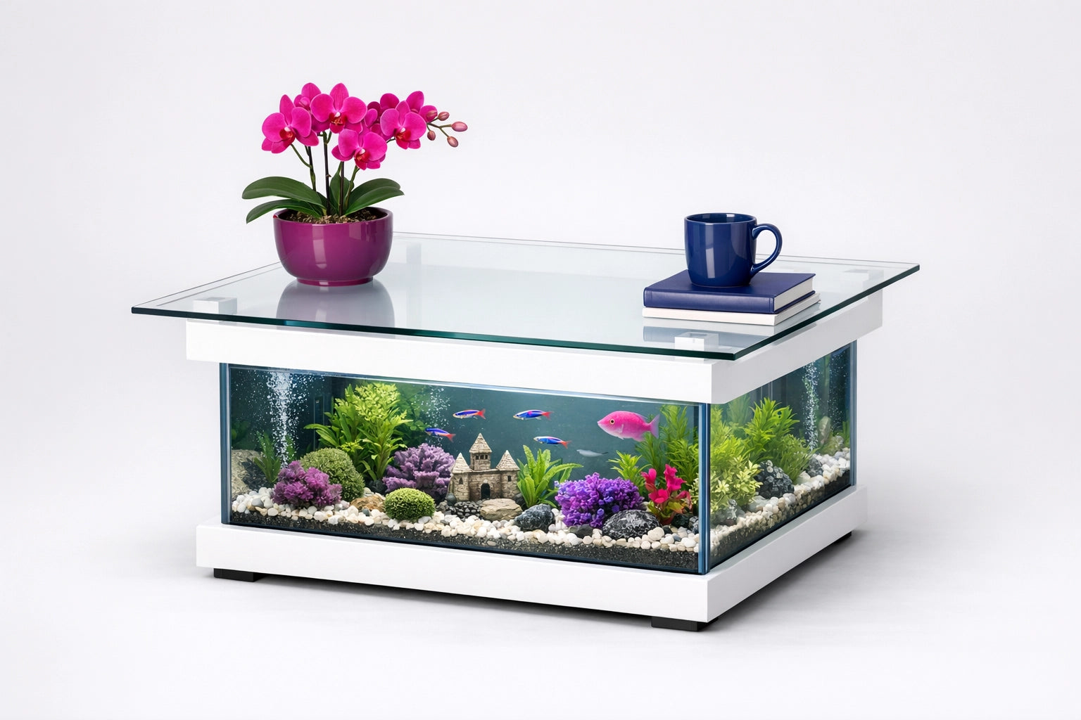 Tavolini da salotto acquario