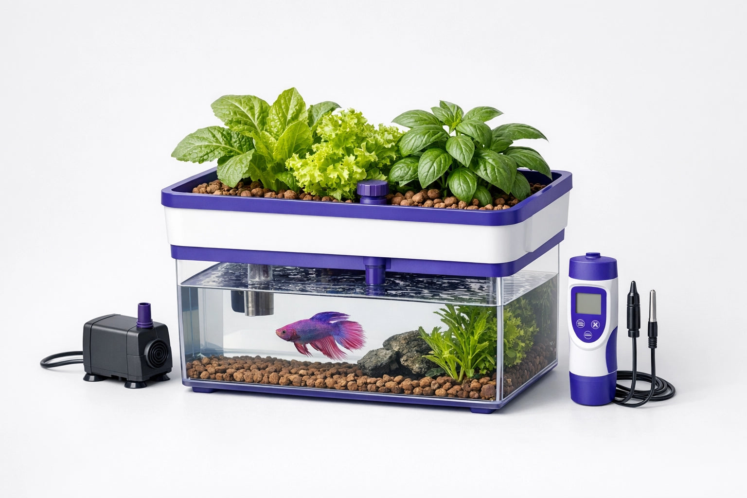 Kit di coltivazione acquaponica