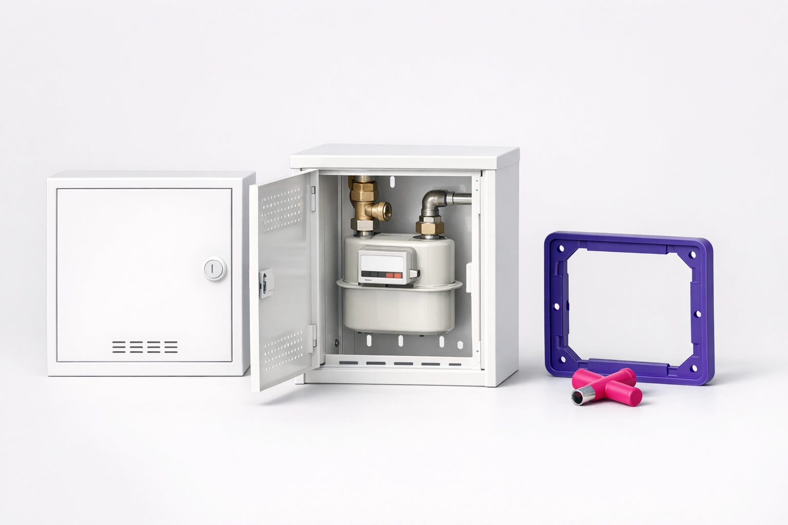 Sportelli e cassette per contatori del gas