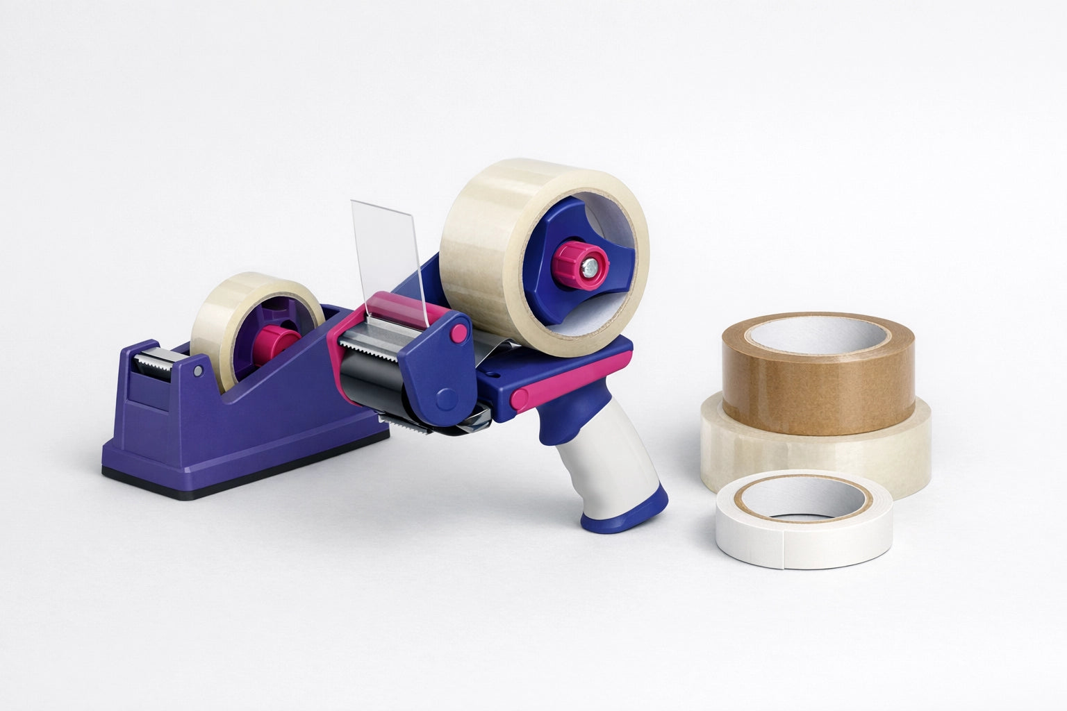 Dispenser per nastri adesivi