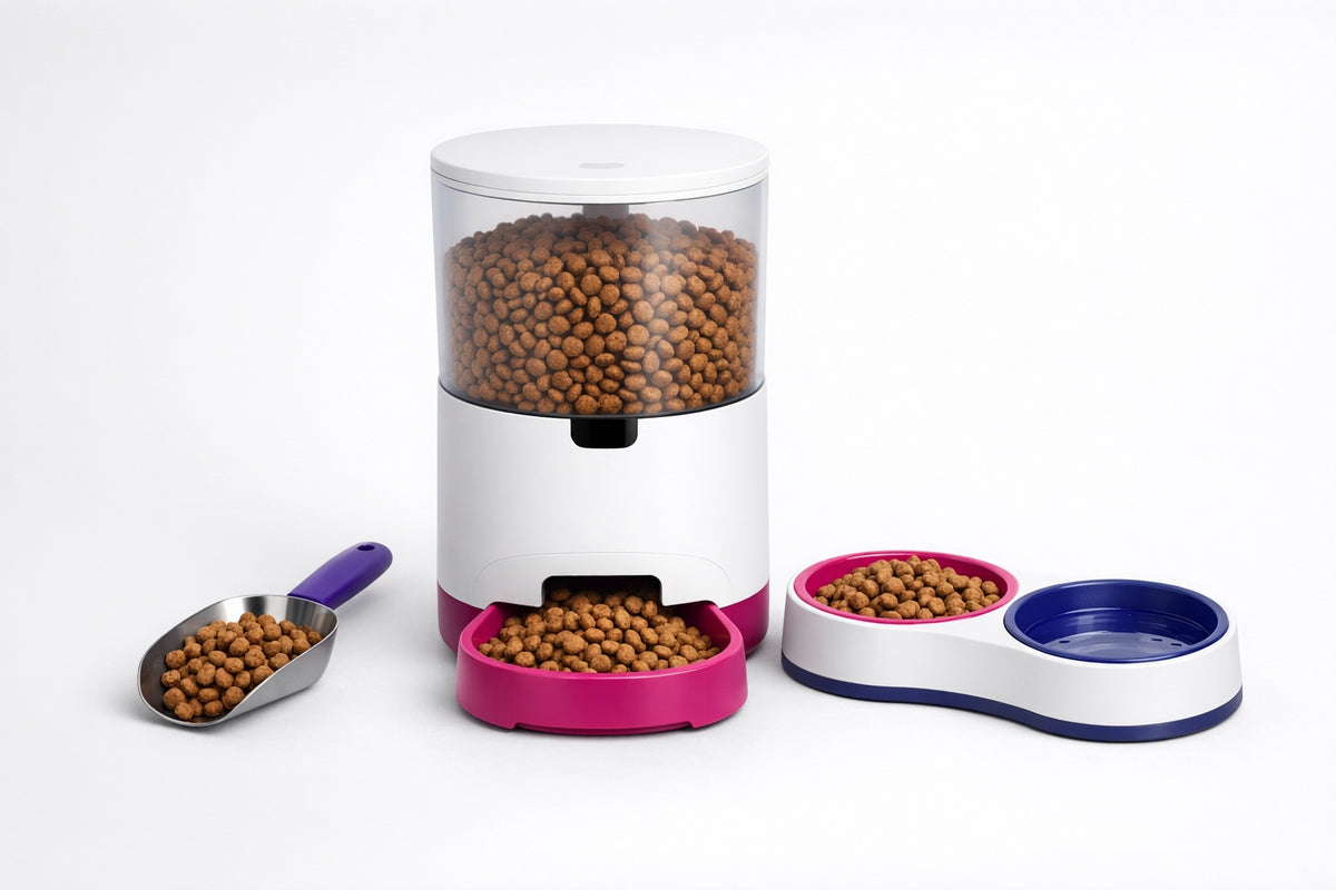 Distributori di crocchette per cani