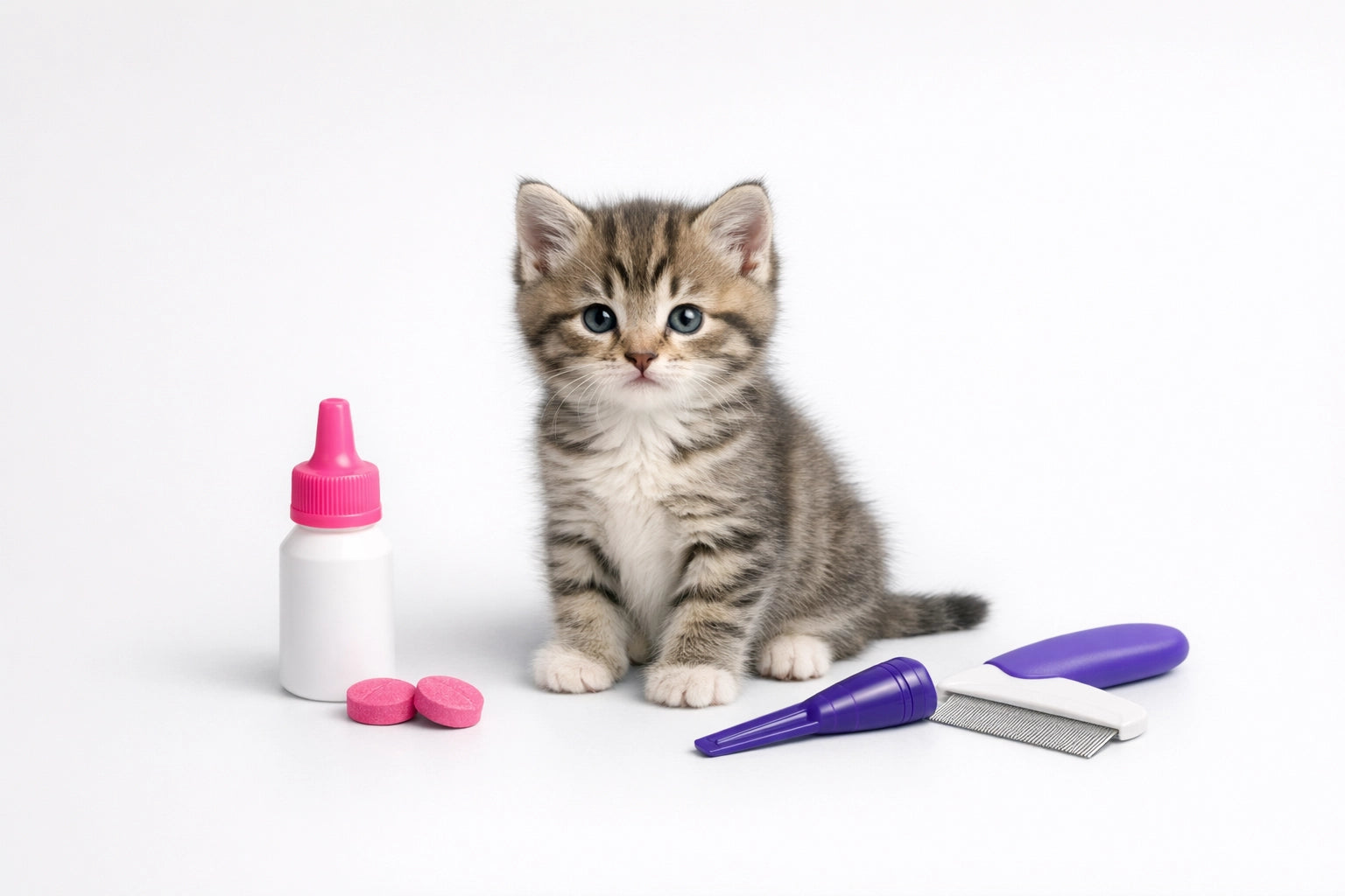 Antipulci e antiparassitari per gattini