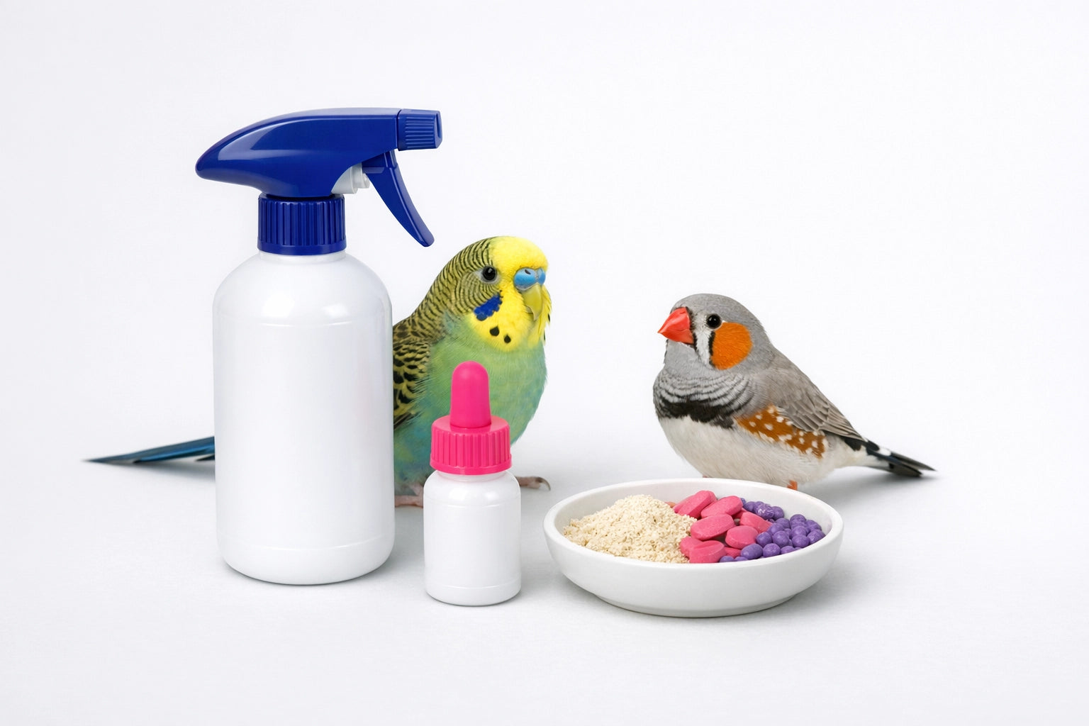 Antiparassitari e salute degli uccelli