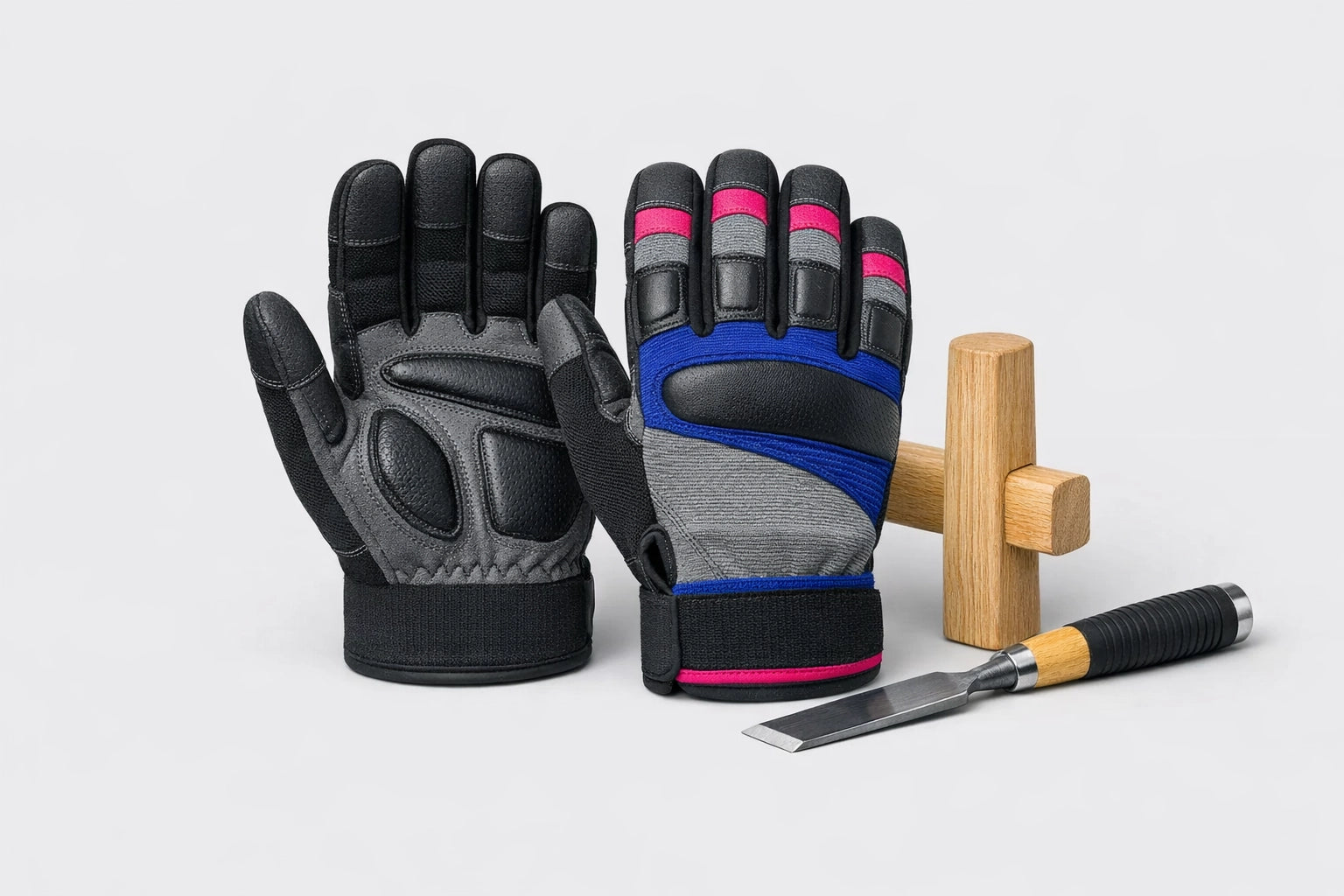 Guanti da falegname e antivibrazioni