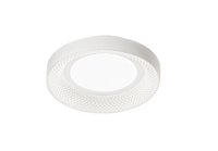 Plafoniera a led HIVE in metallo colore Bianco opaco 30W Perenz ø35cm