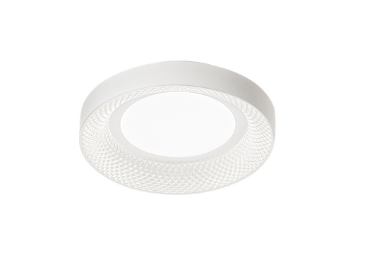 Plafoniera a led HIVE in metallo colore Bianco opaco 30W Perenz ø35cm