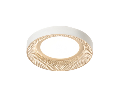 Plafoniera a led HIVE in metallo colore Oro opaco 30W Perenz ø35cm