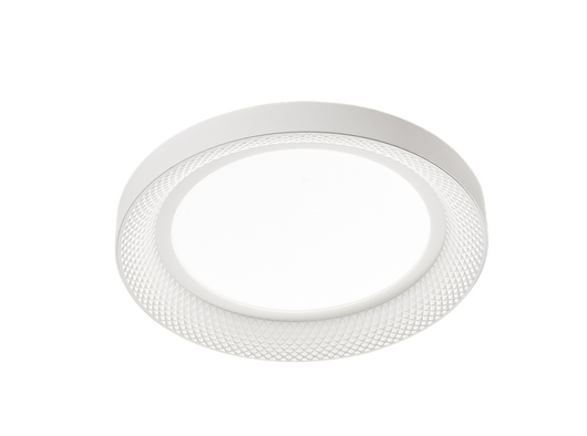 Plafoniera a led HIVE in metallo colore Bianco opaco 40W Perenz ø50cm