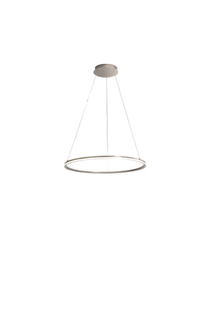 Lampadario a sospensione EDGE a led 86W Grigio Titanio Perenz