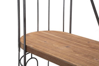 Libreria in metallo multicolore con 3 ripiani cm 100x38x150,5