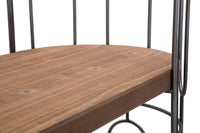 Libreria in metallo multicolore con 3 ripiani cm 100x38x150,5