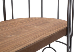 Libreria in metallo multicolore con 3 ripiani cm 100x38x150,5