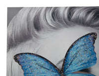 Stampa su tela con applicazioni multicolore cm 80x4x120