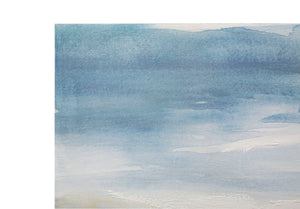 Dipinto su tela multicolore astratto cm 100x2,8x80