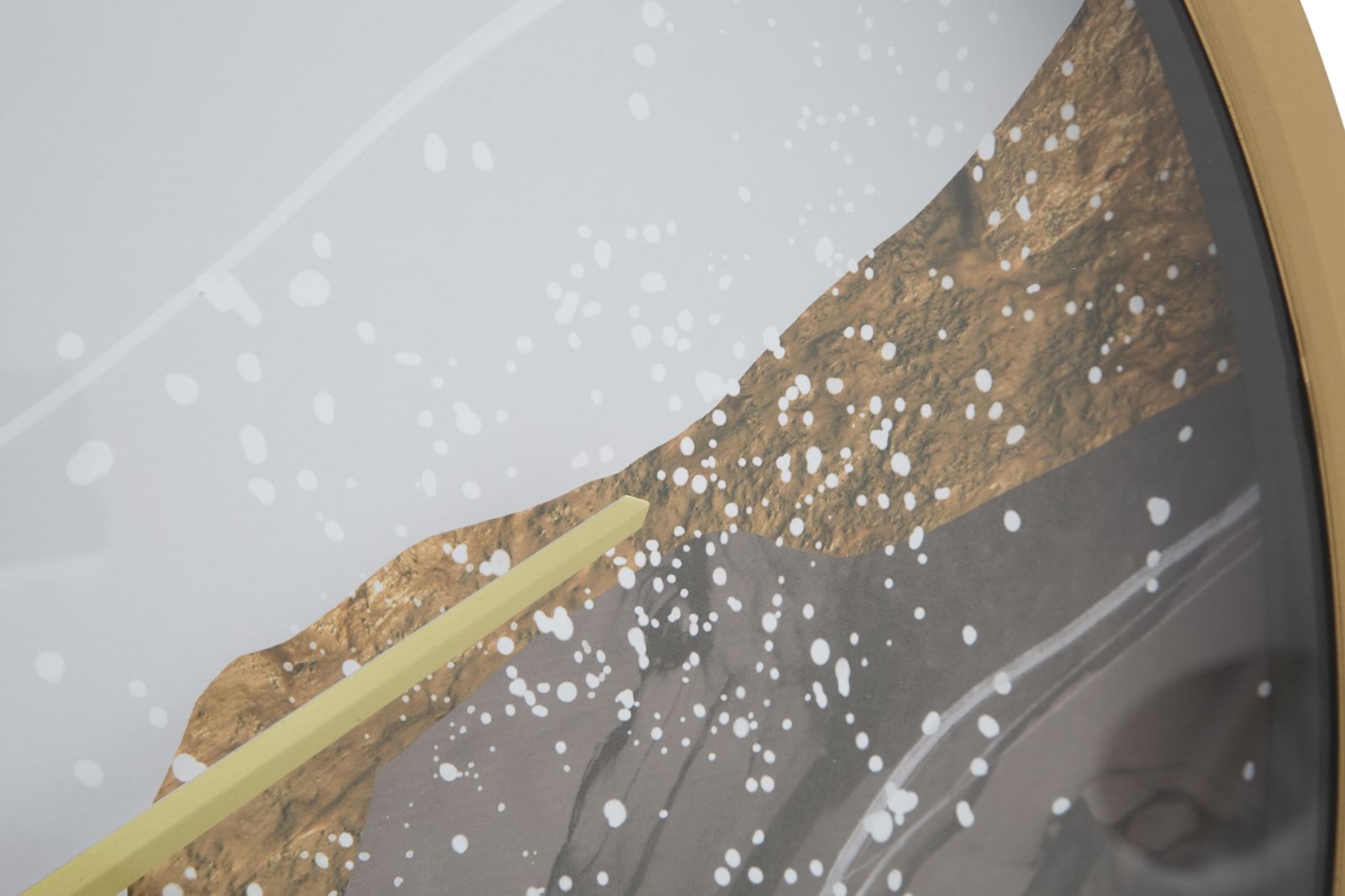 Orologio da parete in metallo multicolore Ø cm 60x6