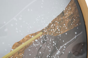 Orologio da parete in metallo multicolore Ø cm 60x6