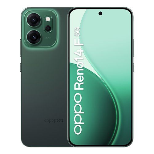 Smartphone oppo 788370 reno14 f tim luminous green