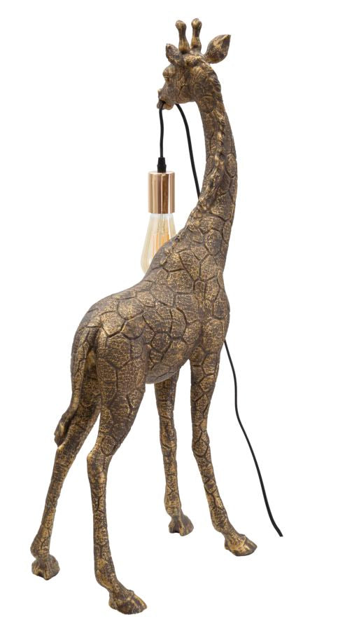 Lampada Da Tavolo Giraffa Cm 40X22X80