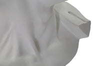 Scultura Testa Antica Bianca Cm 44X35,5X60