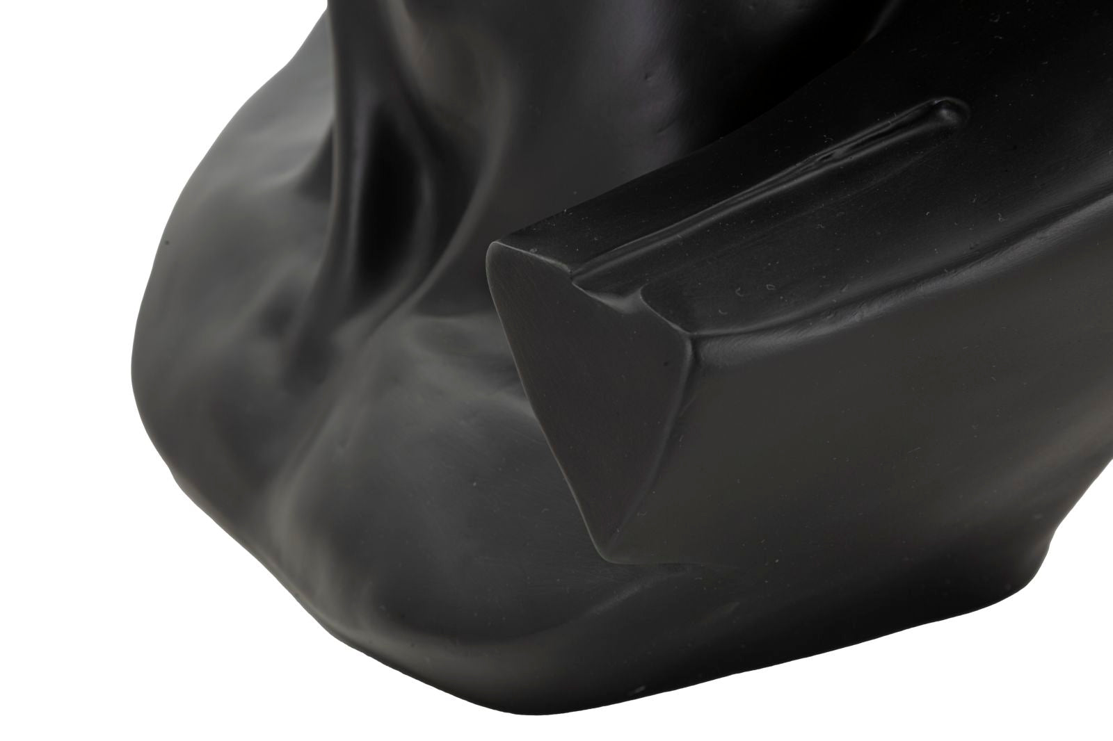 Scultura Testa Antica Nera Cm 44X35,5X60