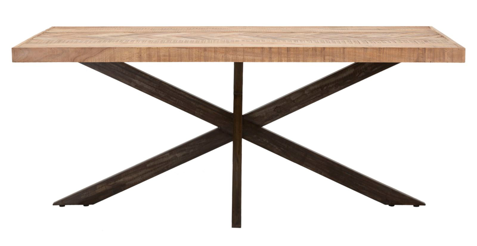 Tavolo Da Pranzo X Cm 180X90X77 (Legno Di Acacia Nicolitica)