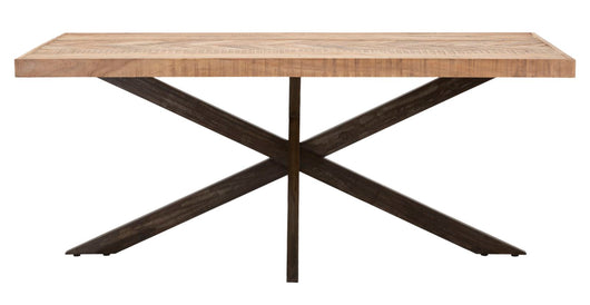 Tavolo Da Pranzo X Cm 180X90X77 (Legno Di Acacia Nicolitica)