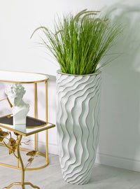 Vaso Resina Alto Cm Ø35X90