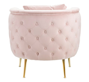 Poltrona Bucarest Rosa Cm 76X74X73