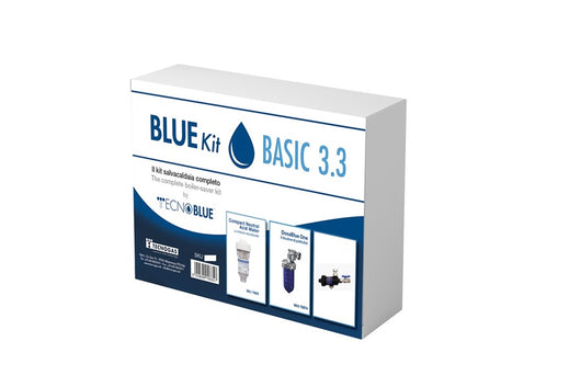 Kit Salvacaldaia Tecnogas Blue Kit Basic 3.3 Defangatore filtro magnetico + dosatore polifosfati +neutralizzatore di condensa