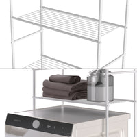 Vicco Mensola per lavatrice Bianco 66 x 162 cm